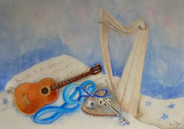Et si la clef était ailleurs - Gouache