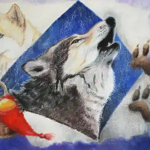 Le Petit Chaperon rouge - Gouache