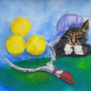 Le rêve brisé - Gouache