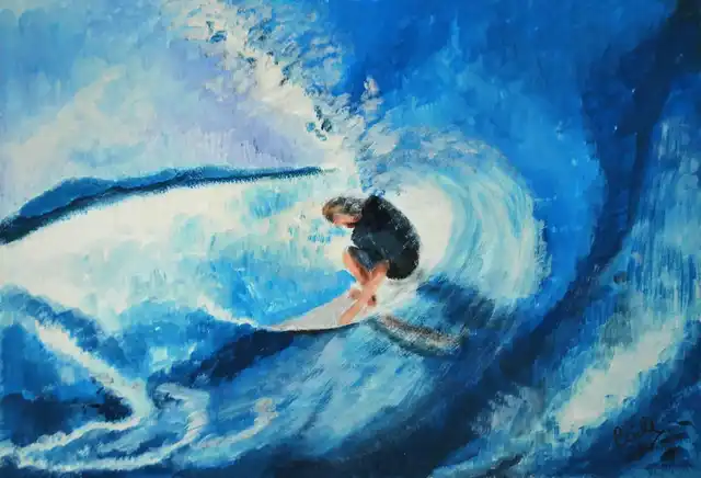 Oahu - Gouache