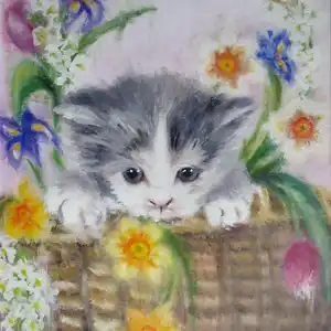 Première sortie - Gouache