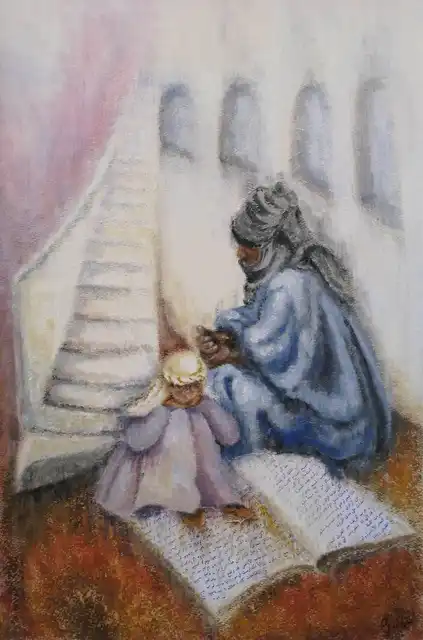 Sans attendre - Gouache