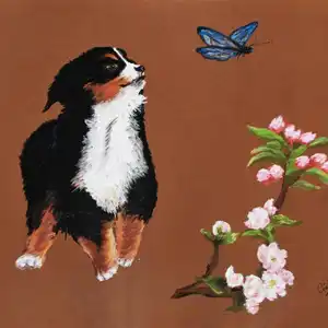 Souvenir heureux - Pastel