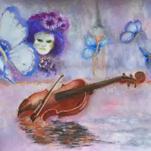 Un air de Vivaldi - Gouache