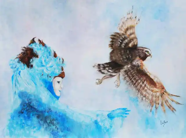 Venise Mystérieuse - Gouache