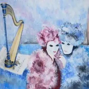 Venise secrète - Gouache