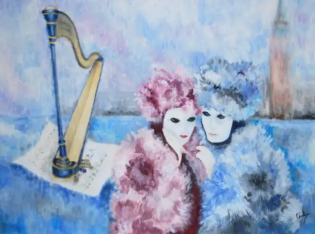 Venise secrète - Gouache